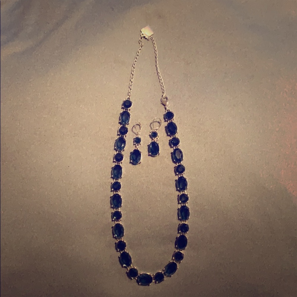 Anne Klein necklace and earrings.